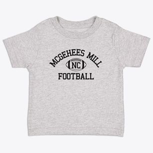 Mcgehees Mill North Carolina Football Toddler T-Shirt