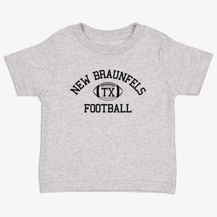 New Braunfels Texas Football Toddler T-Shirt