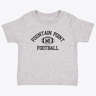 Fountain Point Michigan Football Toddler T-Shirt