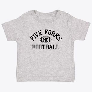 Five Forks North Carolina Football Toddler T-Shirt