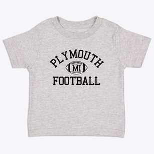 Plymouth Michigan Football Toddler T-Shirt