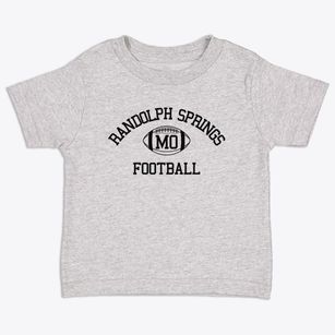 Randolph Springs Missouri Football Toddler T-Shirt