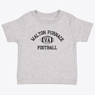 Walton Furnace Virginia Football Toddler T-Shirt