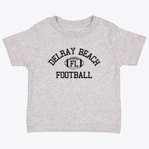 Delray Beach Florida Football Toddler T-Shirt