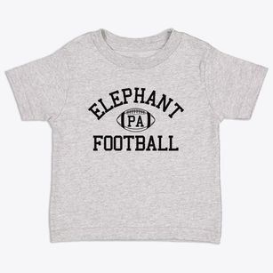 Elephant Pennsylvania Football Toddler T-Shirt