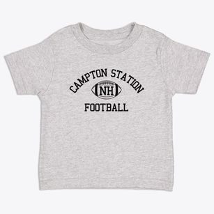 Campton Station New Hampshire Football Toddler T-Shirt