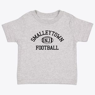 Smalleytown New Jersey Football Toddler T-Shirt