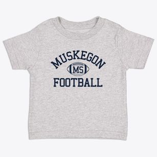 Muskegon Mississippi Football Toddler T-Shirt
