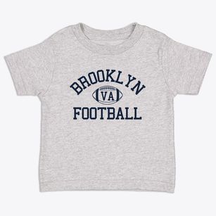 Brooklyn Virginia Football Toddler T-Shirt