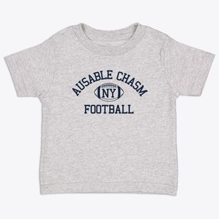 Ausable Chasm New York Football Toddler T-Shirt