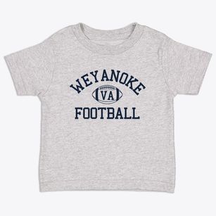 Weyanoke Virginia Football Toddler T-Shirt