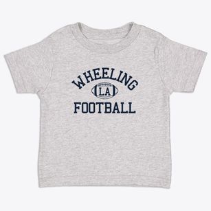 Wheeling Louisiana Football Toddler T-Shirt