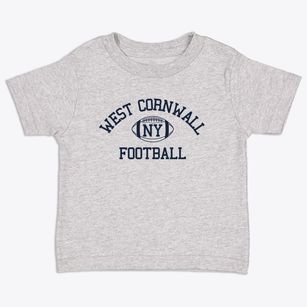 West Cornwall New York Football Toddler T-Shirt