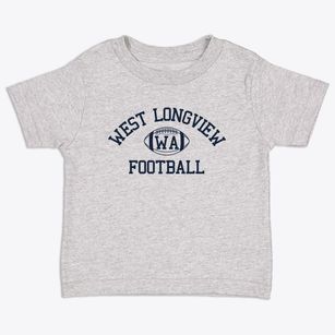 West Longview Washington Football Toddler T-Shirt