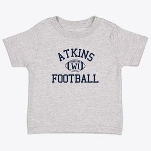 Atkins Wisconsin Football Toddler T-Shirt