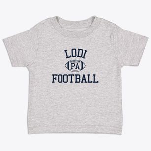 Lodi Pennsylvania Football Toddler T-Shirt