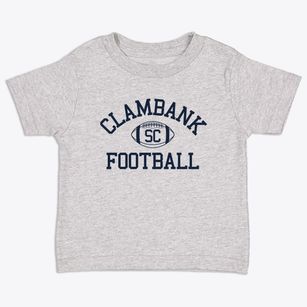 Clambank South Carolina Football Toddler T-Shirt