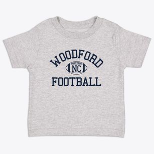 Woodford North Carolina Football Toddler T-Shirt