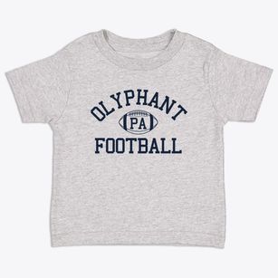 Olyphant Pennsylvania Football Toddler T-Shirt