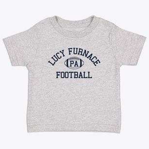 Lucy Furnace Pennsylvania Football Toddler T-Shirt