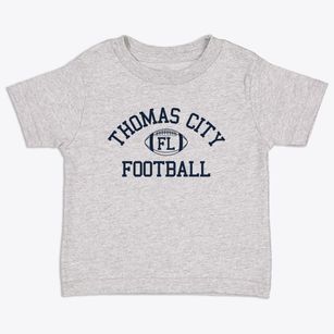 Thomas City Florida Football Toddler T-Shirt