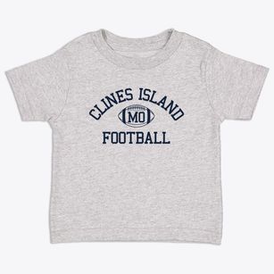 Clines Island Missouri Football Toddler T-Shirt