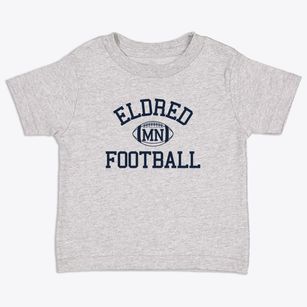 Eldred Minnesota Football Toddler T-Shirt