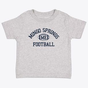 Mingo Springs Maine Football Toddler T-Shirt