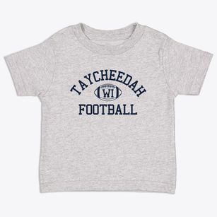Taycheedah Wisconsin Football Toddler T-Shirt