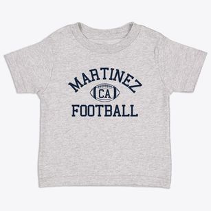 Martinez California Football Toddler T-Shirt