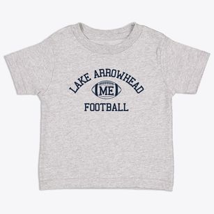 Lake Arrowhead Maine Football Toddler T-Shirt