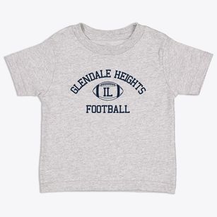 Glendale Heights Illinois Football Toddler T-Shirt
