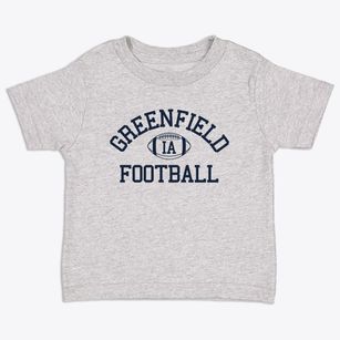 Greenfield Iowa Football Toddler T-Shirt