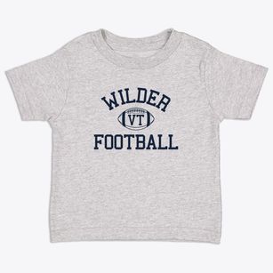 Wilder Vermont Football Toddler T-Shirt