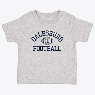 Galesburg Illinois Football Toddler T-Shirt