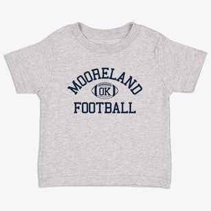 Mooreland Oklahoma Football Toddler T-Shirt