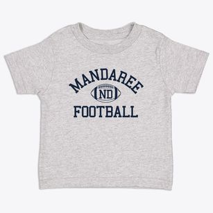 Mandaree North Dakota Football Toddler T-Shirt
