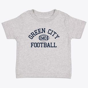 Green City Missouri Football Toddler T-Shirt