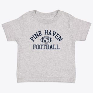 Pine Haven Wyoming Football Toddler T-Shirt