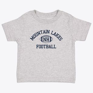 Mountain Lakes New Hampshire Football Toddler T-Shirt