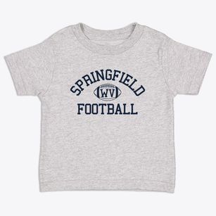 Springfield West Virginia Football Toddler T-Shirt