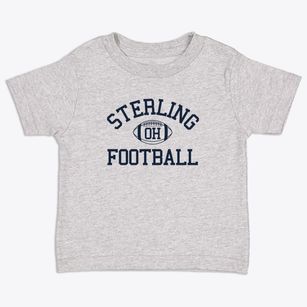 Sterling Ohio Football Toddler T-Shirt