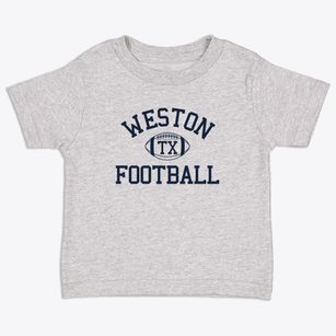 Weston Texas Football Toddler T-Shirt