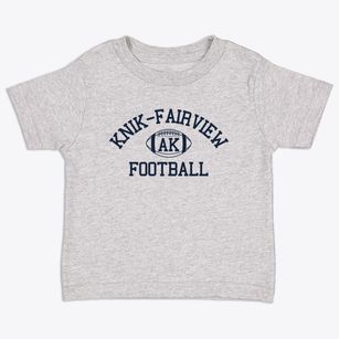 Knik-fairview Alaska Football Toddler T-Shirt