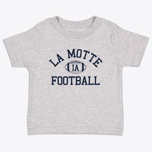 La Motte Iowa Football Toddler T-Shirt
