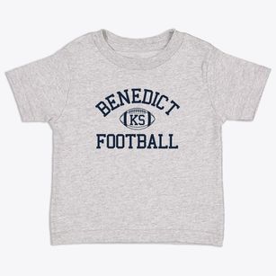 Benedict Kansas Football Toddler T-Shirt