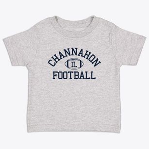 Channahon Illinois Football Toddler T-Shirt