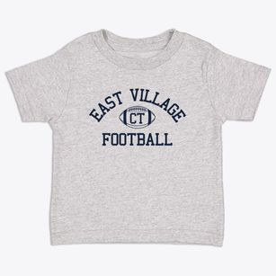 East Village Connecticut Football Toddler T-Shirt
