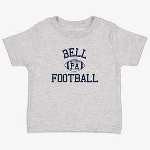 Bell Pennsylvania Football Toddler T-Shirt
