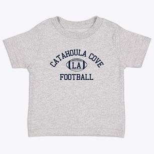 Catahoula Cove Louisiana Football Toddler T-Shirt